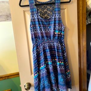 ELEMENT Lace Back Dress